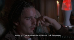 reality bites - LOVE this movie!!