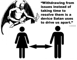 Satan Wants You To Drag Other People Into Marriage Problems