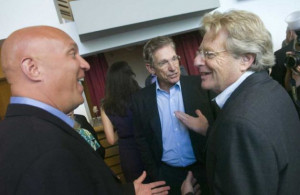 show hosts, from left, Steve Wilkos, Maury Povich and Jerry Springer ...
