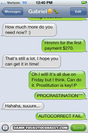 Autocorrect fail – Fast cash