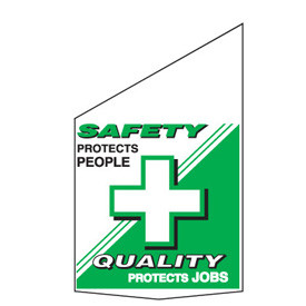 ... and Accessories / Motivational Pole Banners - Safety Protects People