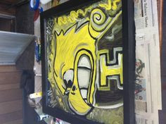 Iowa Hawkeyes Painting by Justin Patten Sports Art