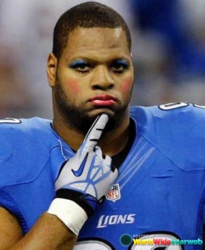 Male Athletes Wearing Make-Up (PICS)