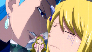 Image - Lucy threatened by Aquarius.png - Fairy Tail Wiki, the site ...