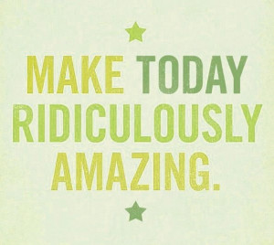 Have an amazing day! X