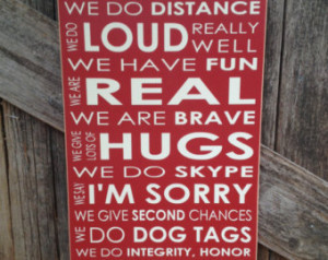 Military Quotes About Family Family Military Sign Love