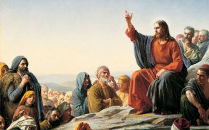 Jesus Teaching Multitude Picture Wallpaper