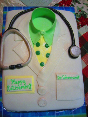 retirement cake ideas for doctor source http quoteko com pin nurse ...