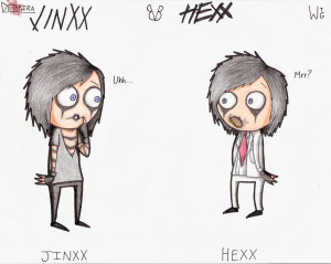 Does This Look Unsure To You Jinxx Jinxx and hexx by dethkira