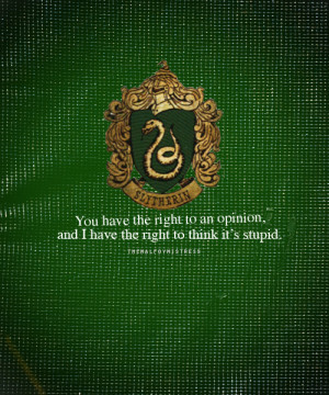 Slytherin Quotes Tumblr Slytherin