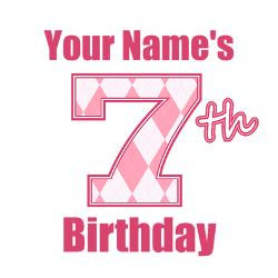 pink_argyle_7th_birthday_personalized_greeting.jpg?height=250&width ...