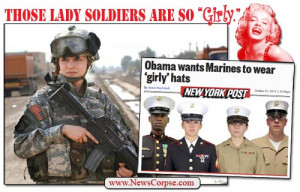 GIRLY MEN: Conservatives Insult America’s Women In The Military