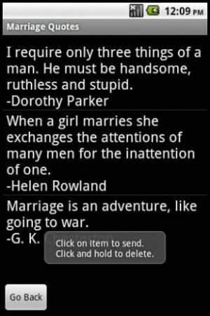 Rodney Dangerfield Marriage Quotes