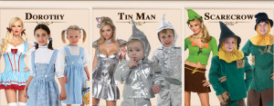 Dorothy Wizard Of Oz Halloween Costumes