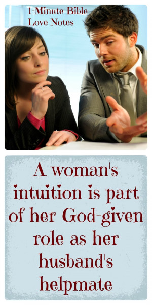 Intuition Quotes Woman's intuition