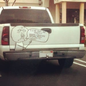 funny pic I ran across. Memes' r cool. chevy truck meme forsale