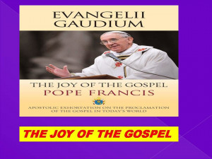 EVANGELII GAUDIUM, By Pope Francis ---Part 35 --- 19-09-2014.