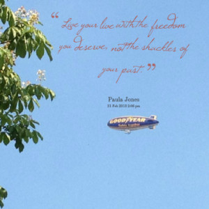 ... your live with the freedom you deserve, not the shackles of your past