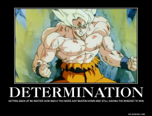 Goku - Determination by JerrithDraco