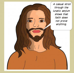 Jesus Comics: Friedrich Nietzsche quote