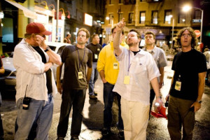 ... matt reeves michael bonvillain and matt reeves in cloverfield 2008