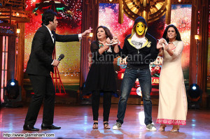 Krushna Abhishek, Farah Khan, Sidharth Malhotra & Mona Singh at EK ...