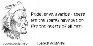 Famous Quotes Reflections Aphorisms About Heart Pride Envy picture