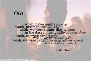 Jake Owen-Barefoot Blue Jean Night.