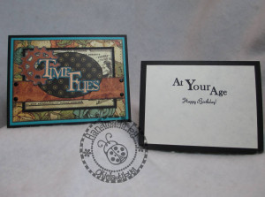 Birthday Card - Graphic45 Steampunk Debutante