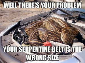 There's your problem - Car humor