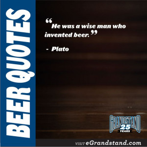 Craft Beer Defined: Beer Quotes #plato #wise #beer #craftbeer #quotes ...