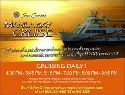 Manila Bay Cruise with dinner and serenade