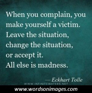Complaining quotes