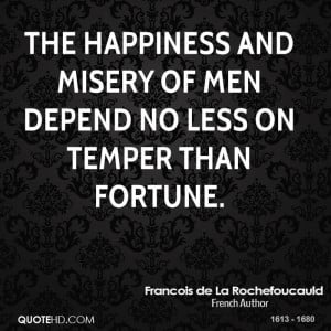 Francois de La Rochefoucauld Men Quotes