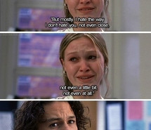 10 things i hate about you, heath ledger, movie, smile, tvm
