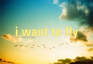 marian16rox:I want to fly.
