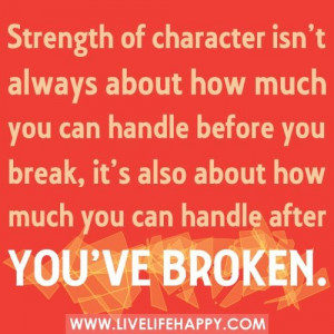 Strength of Character