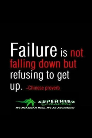 Failure...not an option