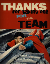 superman team thank you send a free superman thank you ecard greeting ...