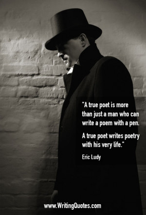 ... Writing » Eric Ludy Quotes - Poetry Life - Writing Poetry Quotes