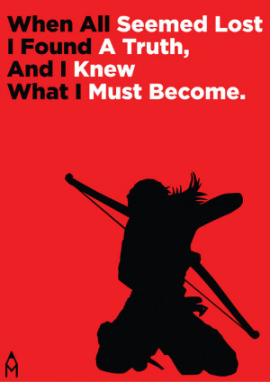 Quote's taken from the new Tomb Raider game trailer.