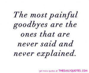 Sad Goodbye Quotes For Love Love life quot... sad goodbye