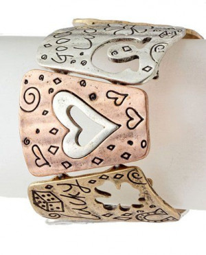 Stretch Inspirational Quote Bracelet - Lucky and Love Bracelet ...