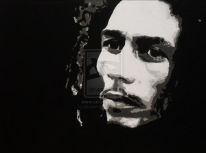 Painting Bob Marley Passion