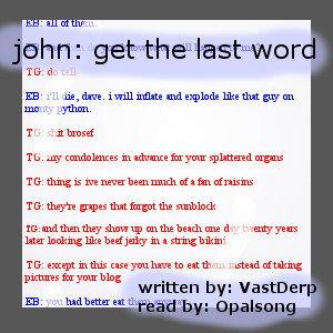 Title: john: get the last word