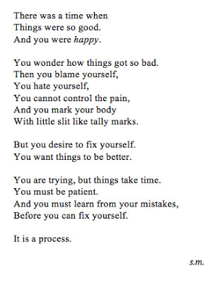 Self Harm Awareness Quotes Self harm doesn't just effect