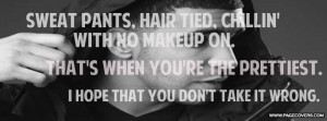 Drake Quotes Sweatpants Hair Tied Facebook Cover
