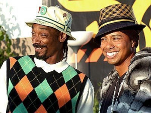 Snoop Dogg and Tiger Woods swap jobs for a day March 23, 2005