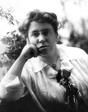 Emma Goldman, anarchist revolutionary and anti-Bolshevik