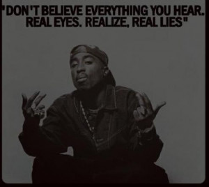 Don't believe everything you hear.